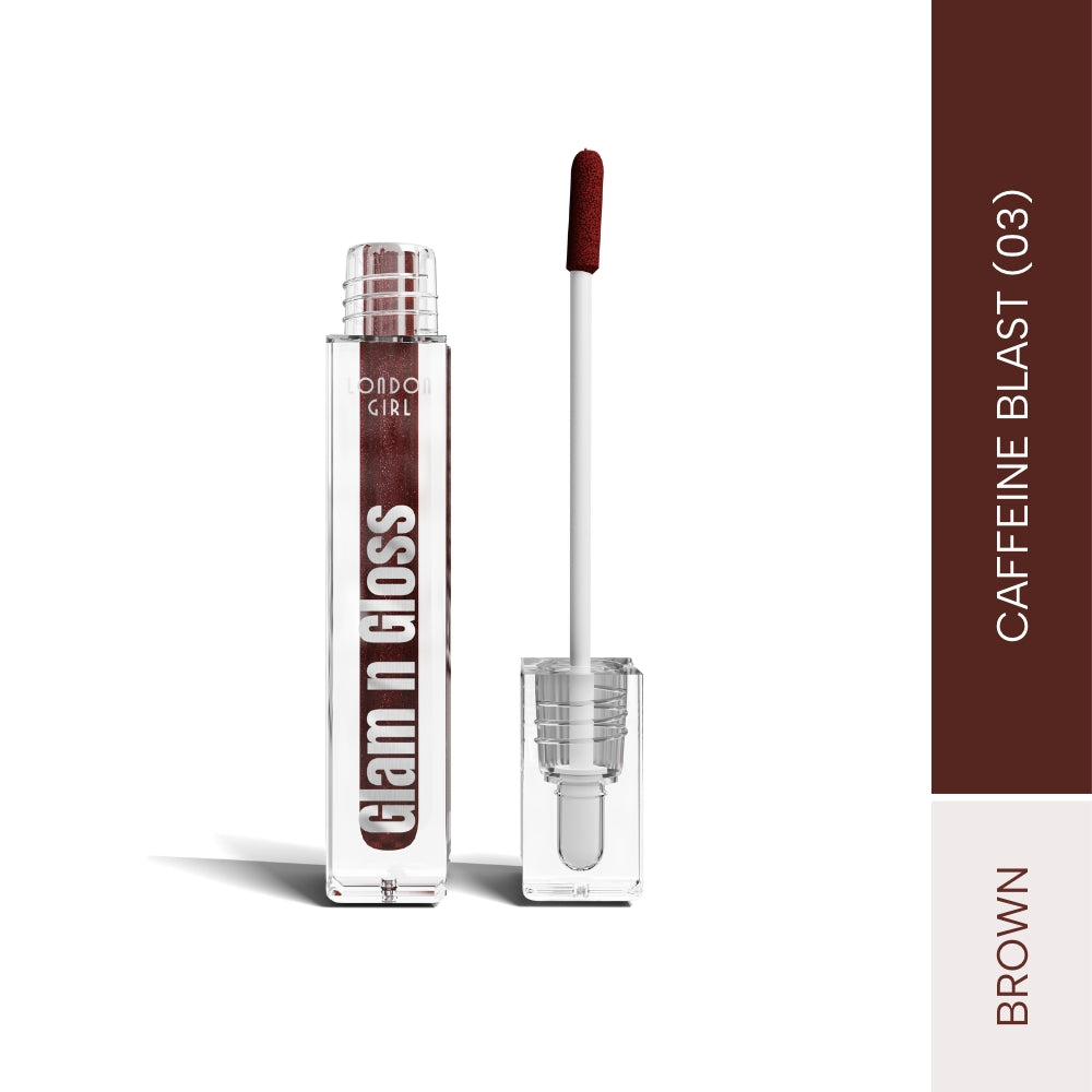 Brown Lip Gloss | Lip Gloss under 400 | Shiny Lip Gloss