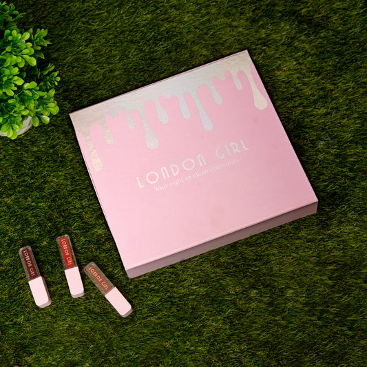 London Girl Love for Lips Gift Box - Make your own box | Gift box (6 Lippies + 4 Tints)